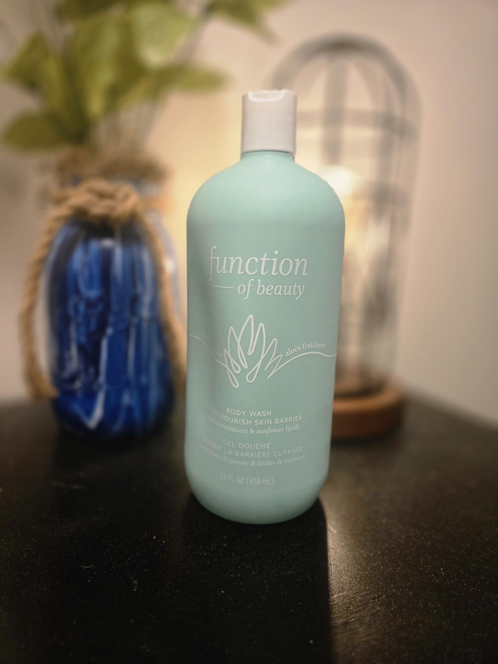 Function of Beauty Mint Green Body Wash